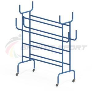 Купить Стеллаж для хранения спортинвентаря 1550х500х1500 мм в Боровске 